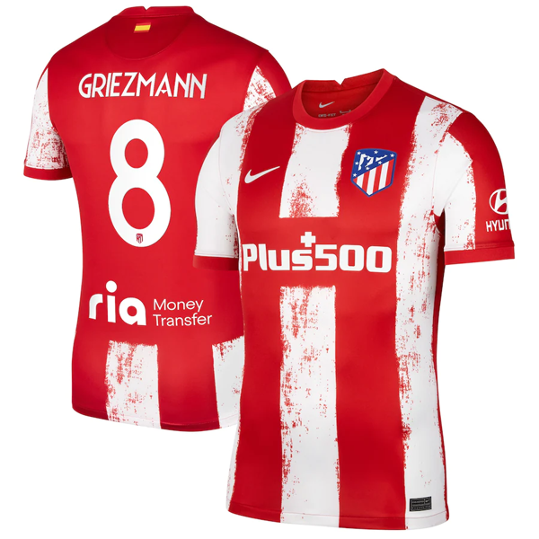 Maillot Atletico Madrid Griezmann 8 Domicile 2021-22